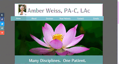 Desktop Screenshot of amberweiss.com